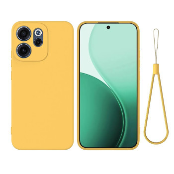 Чохол Silicone Cover Full для Oppo Reno15 Pro зі шнурком - петлею