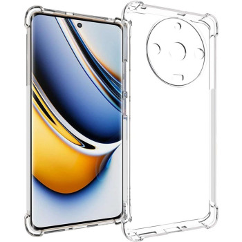 Прозрачный силиконовый чехол для Realme 11 Pro / 11 Pro Plus