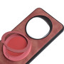 Чохол Velvet Magnetic Ring Case для Realme 13+ фіолетовий