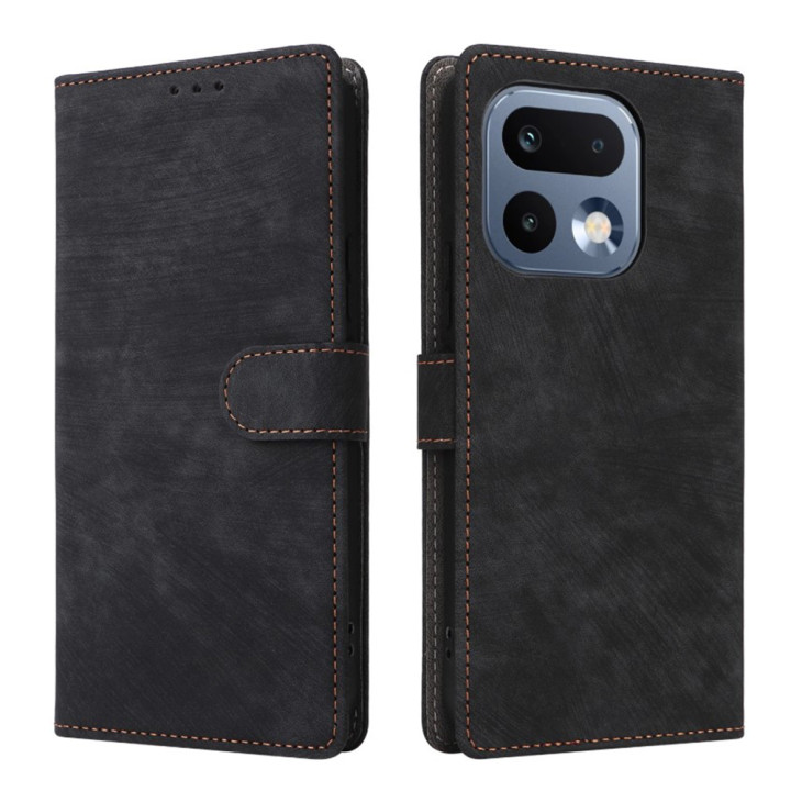 Чехол - книга Velvet Leather Case для Realme 16 Pro 5G с магнитным креплением