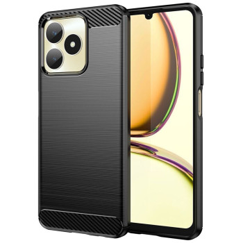 Чехол - накладка Polished Carbon для Realme C51 / Realme C53 / Realme Note 50