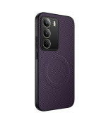 Чохол Carbon Shield with Ring для Realme C71 з підтримкою бездротової зарядки