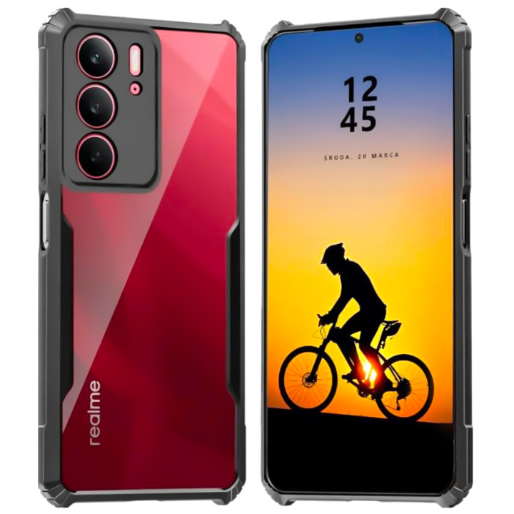 Протиударний чохол - накладка Acryl Armor Shell для Realme C75, Black