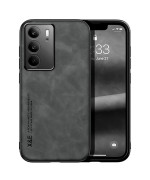 Кожаный чехол - накладка X&E для Realme C75 с металлической вставкой