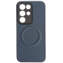 Чехол Carbon Shield with Ring для Realme C85 Pro с поддержкой беспроводной зарядки