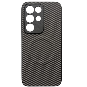 Чехол Carbon Shield with Ring для Realme C85 Pro с поддержкой беспроводной зарядки