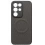 Чехол Carbon Shield with Ring для Realme C85 Pro с поддержкой беспроводной зарядки