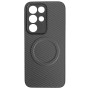 Чохол Carbon Shield with Ring для Realme C85 5G з підтримкою бездротової зарядки