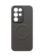 Чохол Carbon Shield with Ring для Realme C85 5G з підтримкою бездротової зарядки