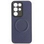 Чохол Carbon Shield with Ring для Realme C85 5G з підтримкою бездротової зарядки