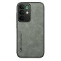 Чохол X&E для Realme C85 Pro з металевою вставкою та захистом на камеру зелений