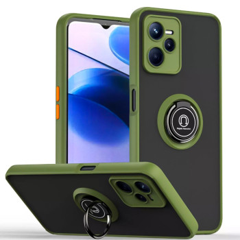 Чохол-накладка TPU Color Matte Ring для Realme C35