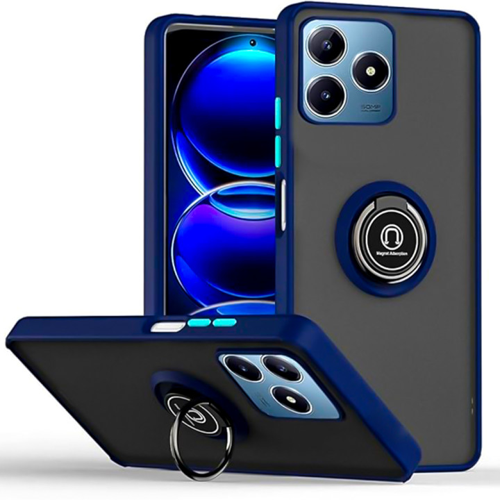 Чохол - накладка TPU Color Matte Ring для Realme C63 4G