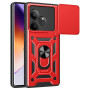 Чехол накладка Ricco Camera Sliding для Realme GT Neo6 / GT 6T / GT Neo6 SE красный