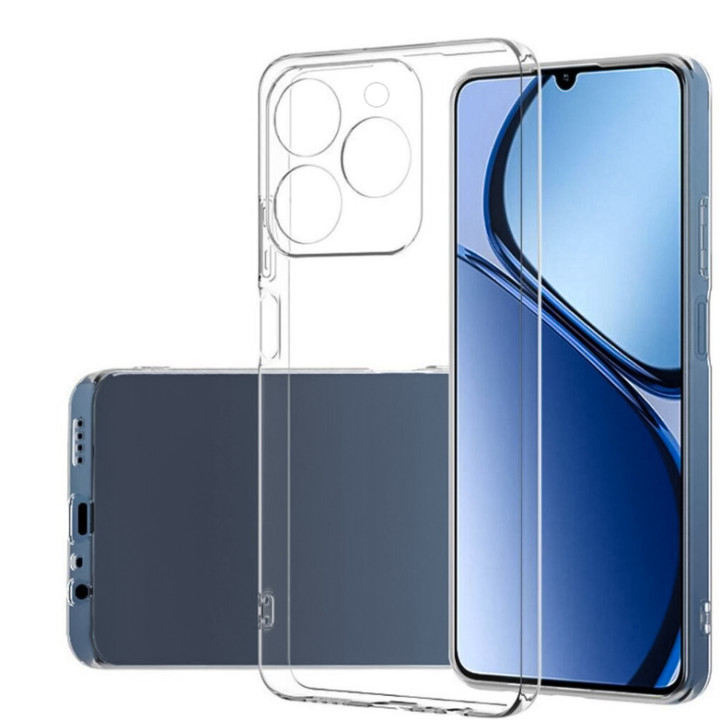 Прозорий силіконовий чохол - накладка для Realme C61 / 60X / C63