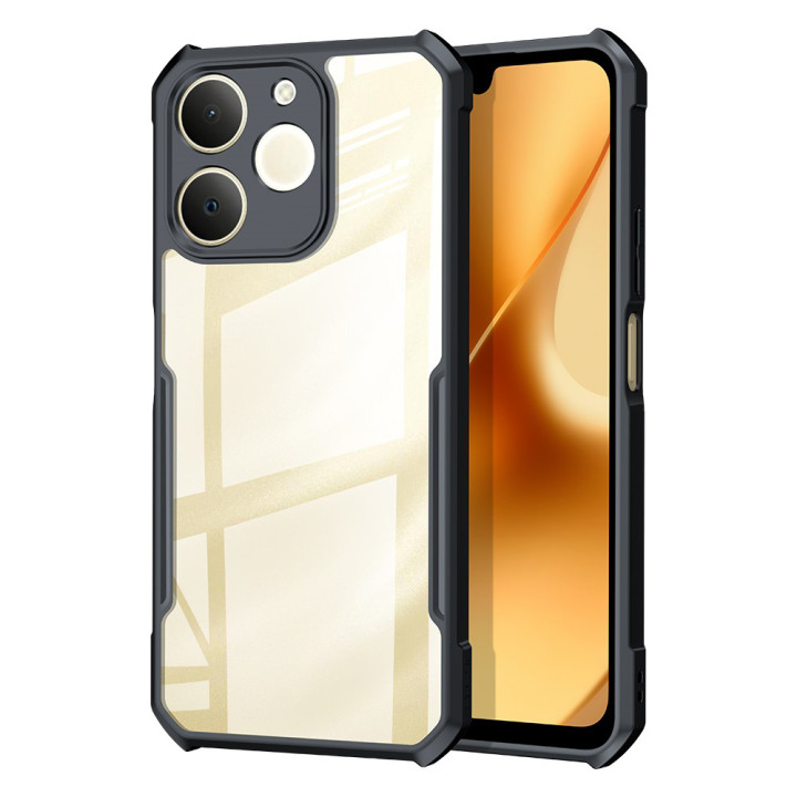 Протиударний чохол Acryl Armor Ring для Realme Note 70 / Note 70T 4G​​, Black