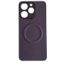 Чохол Carbon Shield with Ring для Realme Note 70 4G / Note 70T з підтримкою бездротової зарядки сірий