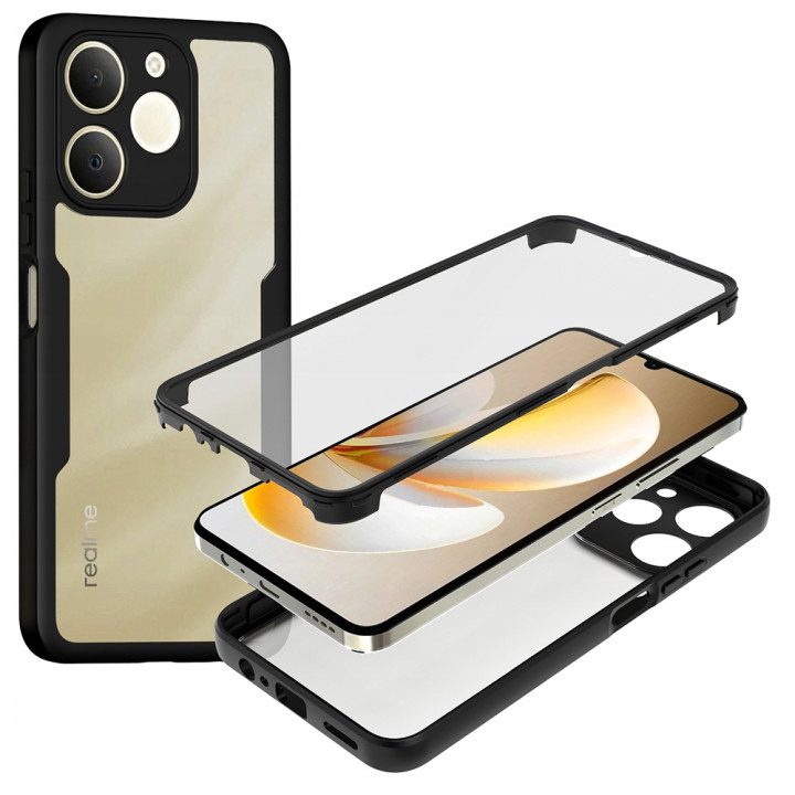 Чохол Double Shield 360 для Realme Note 70 / 70T із захистом зі всіх сторін