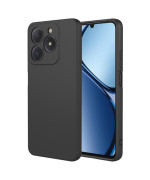 Матовый чехол TPU для Realme Note 70 / Note 70T, Black
