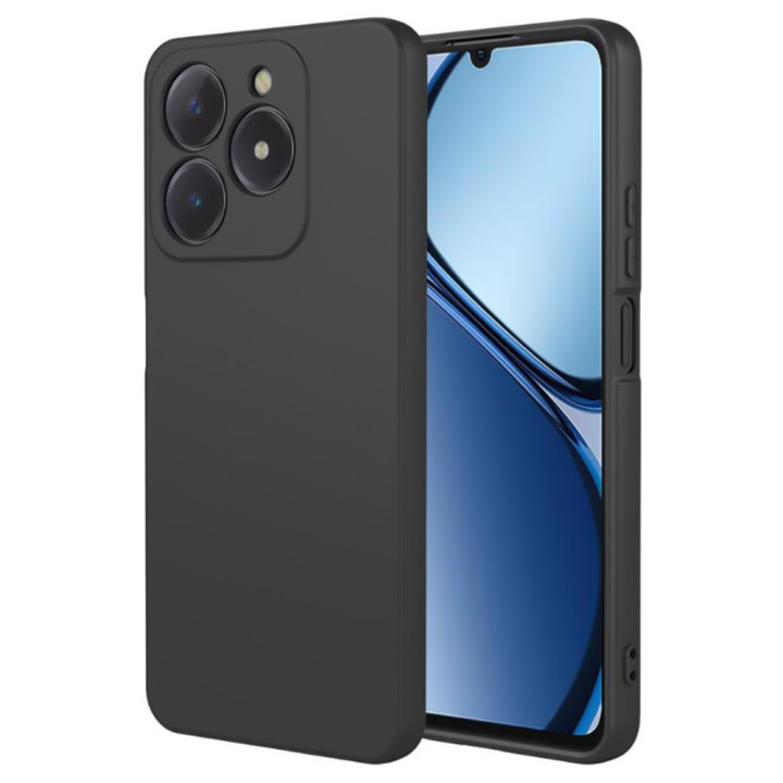 Матовый чехол TPU для Realme Note 70 / Note 70T, Black