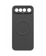 Чохол Carbon Shield with Ring для Realme 16 5G з підтримкою бездротової зарядки