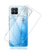 Прозрачный чехол из твердого поликарбоната для Realme 8/8 Pro, Transparent