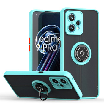Чехол-накладка TPU Color Matte Ring для Realme 9 / 9 Pro Plus