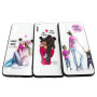Чохол-накладка Glass Case Girls для Samsung Galaxy A015 (A01)