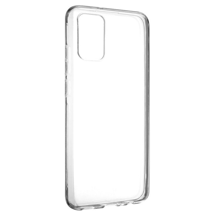 Прозрачный силиконовый чехол накладка Oucase для Samsung Galaxy A02s / M02s, Transparent