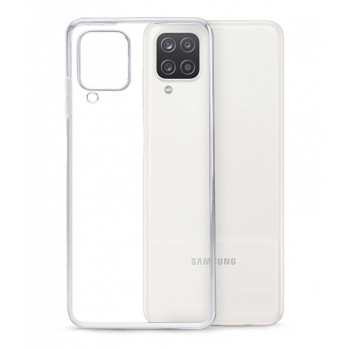 Прозрачный силиконовый чехол накладка Oucase для Samsung Galaxy A12 (A125), Transparent