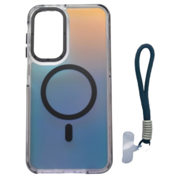 Чохол - накладка Omeve Chameleon для Samsung Galaxy A17 4G / 5G з MagSafe кільцем і шнурком