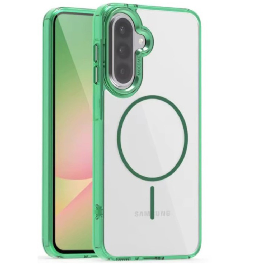 Чохол - накладка WD Color Frame для Samsung Galaxy A17 4G / 5G зелений