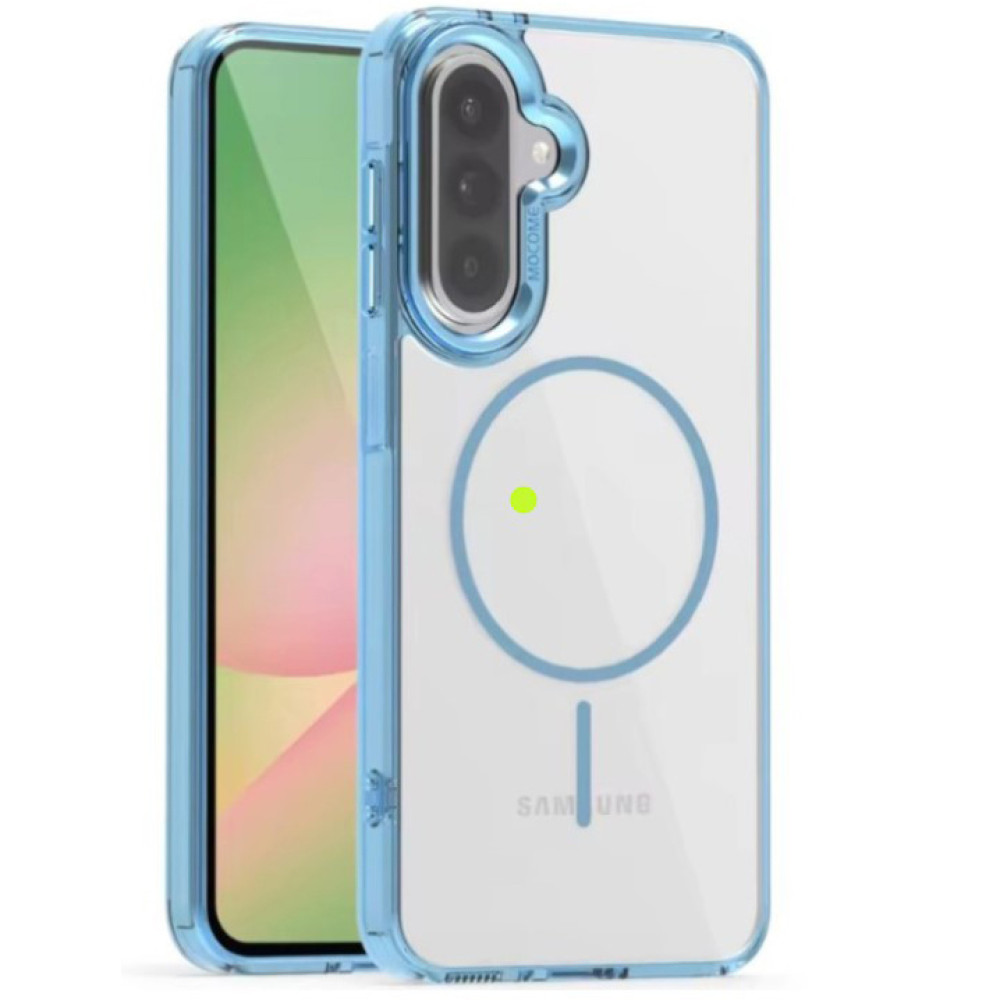 Чохол - накладка WD Color Frame для Samsung Galaxy A17 4G / 5G блакитний