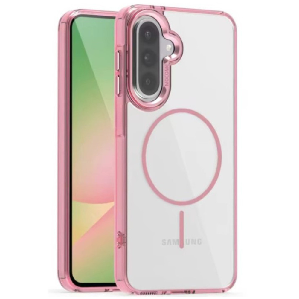 Чохол - накладка WD Color Frame для Samsung Galaxy A17 4G / 5G рожевий