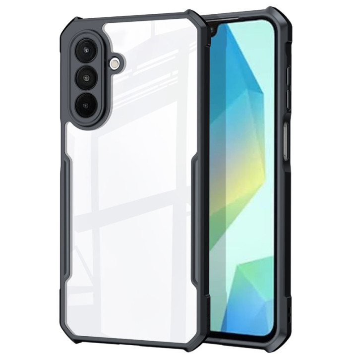 Противоударный чехол XUNDD для Samsung Galaxy A17 4G с защитой на камеру, Black