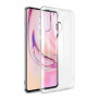 Прозрачный силиконовый чехол накладка Oucase для Samsung Galaxy A21, Тransparent