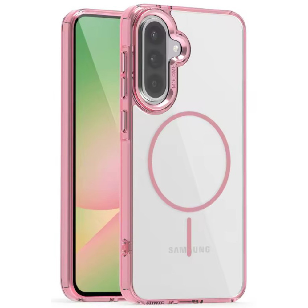 Чехол - накладка WD Color Frame для Samsung Galaxy A36 / A56 5G розовый