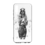 Чехол-накладка Glass Case Girls для Samsung Galaxy A30s