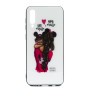Чохол-накладка Glass Case Girls для Samsung Galaxy A30s