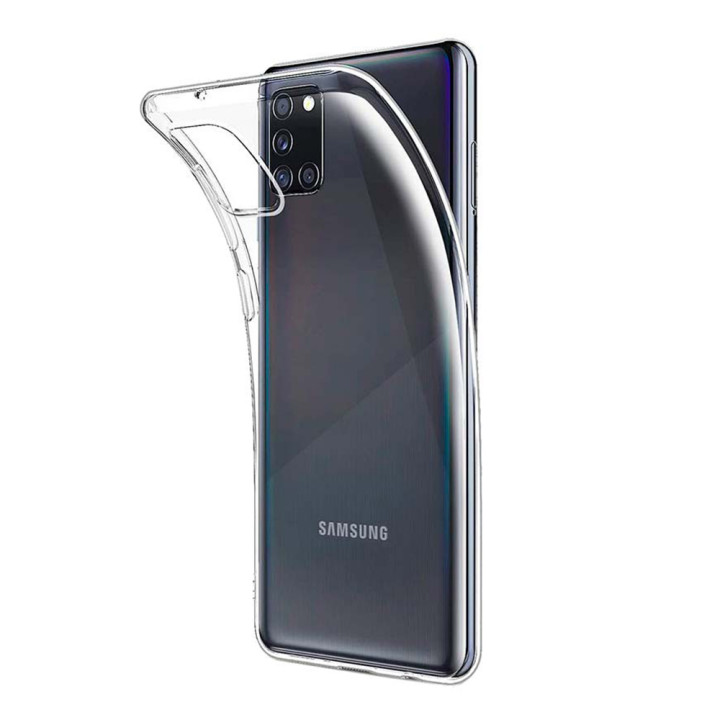 Прозорий силіконовий чохол Slim Premium для Samsung Galaxy A31