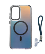 Чехол - накладка Omeve Chameleon для Samsung Galaxy A36 5G с кольцом MagSafe и шнурком