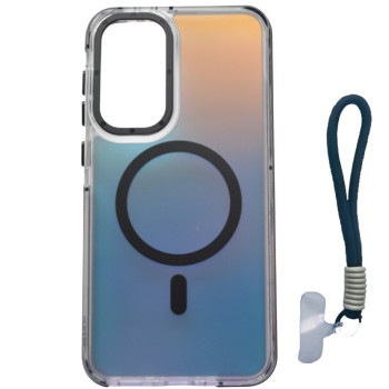 Чехол - накладка Omeve Chameleon для Samsung Galaxy A36 5G с кольцом MagSafe и шнурком