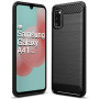 Чехол накладка Polished Carbon для Samsung Galaxy A41