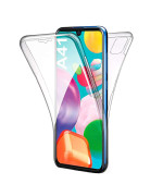 Прозрачный силиконовый чехол Slim Premium 360 для Samsung Galaxy A41, Transparent