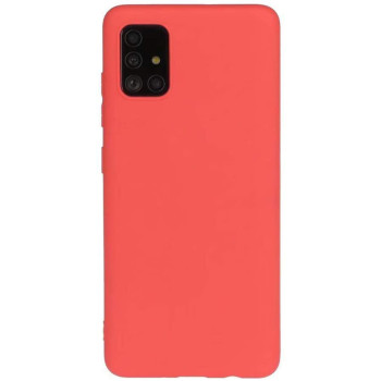 Матовый чехол накладка Silicone Matted для Samsung Galaxy А51