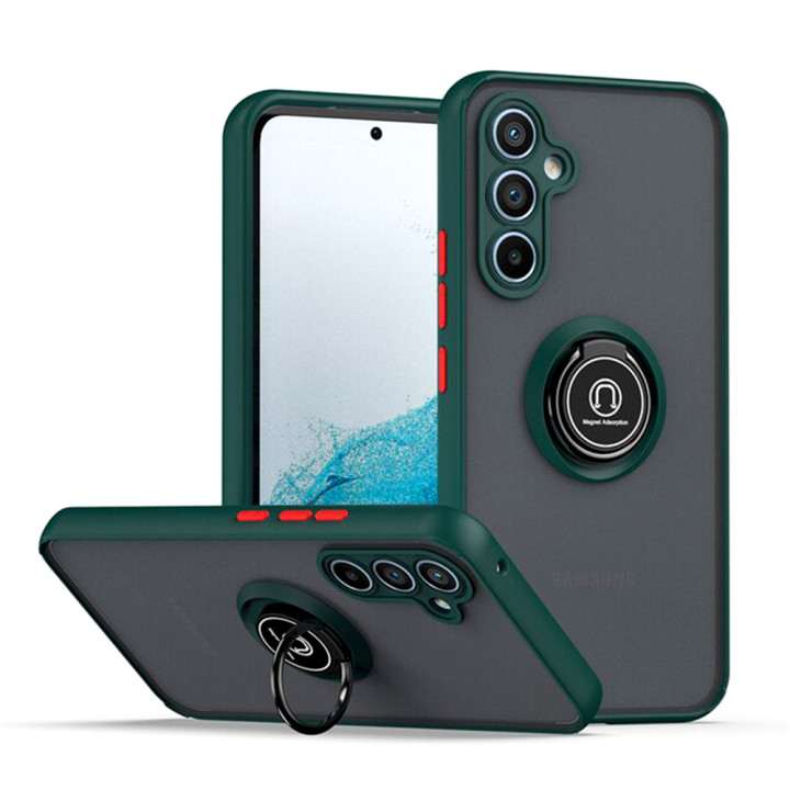 Чехол-накладка TPU Color Matte Ring для Samsung Galaxy A35