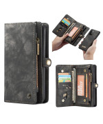 Чохол-гаманець CaseMe Retro Leather для Samsung Galaxy A72, Black