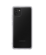 Прозрачный силиконовый чехол-накладка Oucase для Samsung Galaxy A03 (A035)