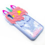 Силіконовий чохол Epik 3D Unicorn Sparkles для Samsung Galaxy A10, Lilac-pink