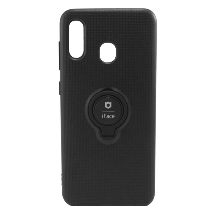 Чохол накладка iFace з кільцем для Samsung Galaxy A20 2019 (A205), Black